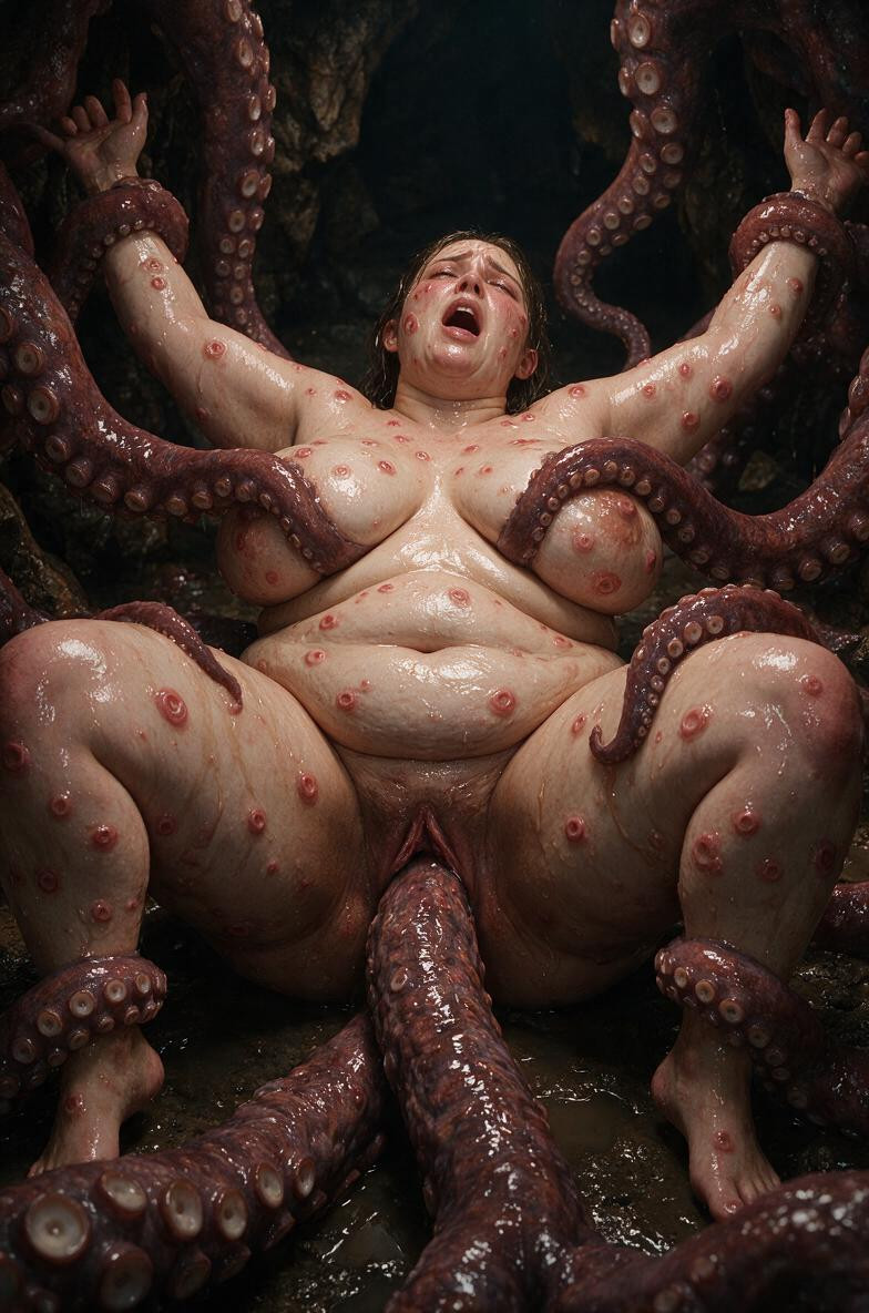 Tentacles In Her Anus, Impossible Anus Fit, Gaped Vagina BBW AI Porn