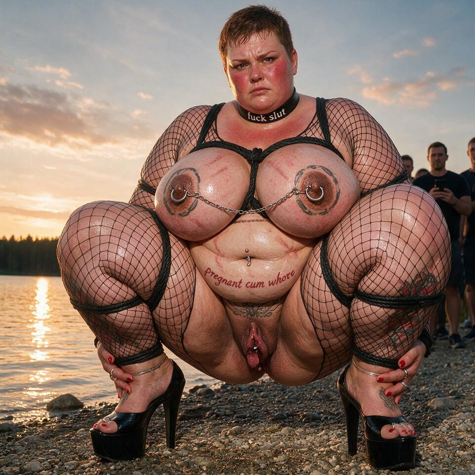 Gigantic Large Areola, Extremely Large Labia, Colossal Breast BBW AI Porn